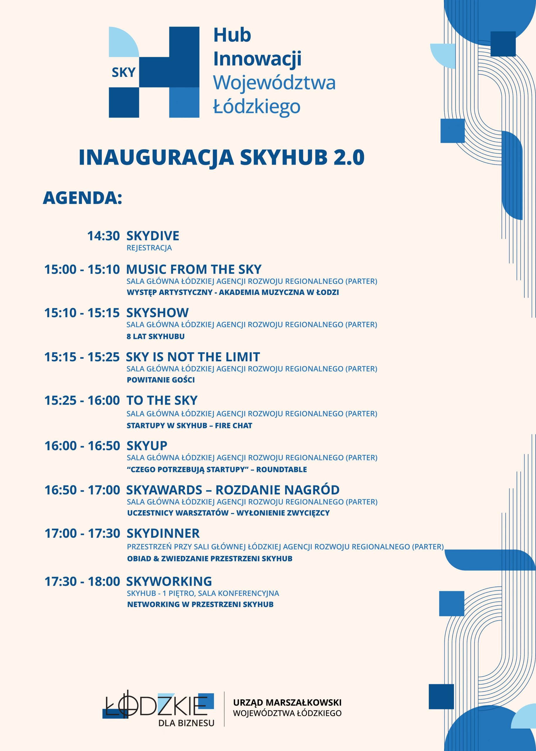 Agenda wydarzenia
